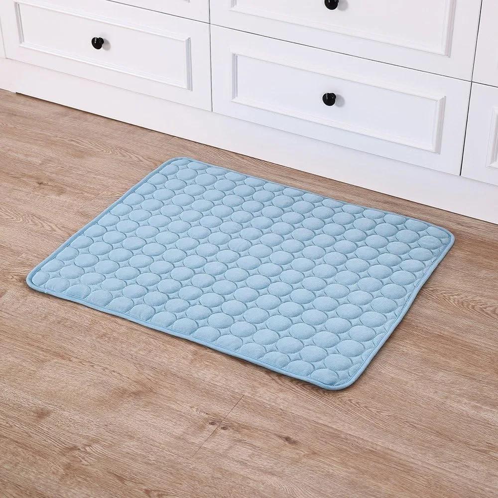 Pet Mat Summer Cooling Dog Pad For Dogs Cat Blanket Sofa Breathable Pet Bed Mat Washable Self Cooling Cat Ice Pad Pet Supplies