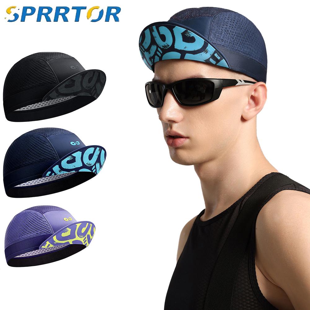 1 Stück Leichte Atmungsaktive Radkappe für Herren Damen Outdoor-Sport Radfahren Stoffmütze Gorra Ciclismo
