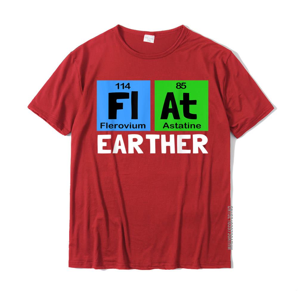 Science Flat Earth Flat Earther TShirt Wholesale Normal Top TShirts Cotton Mens Tops Shirt Normal S