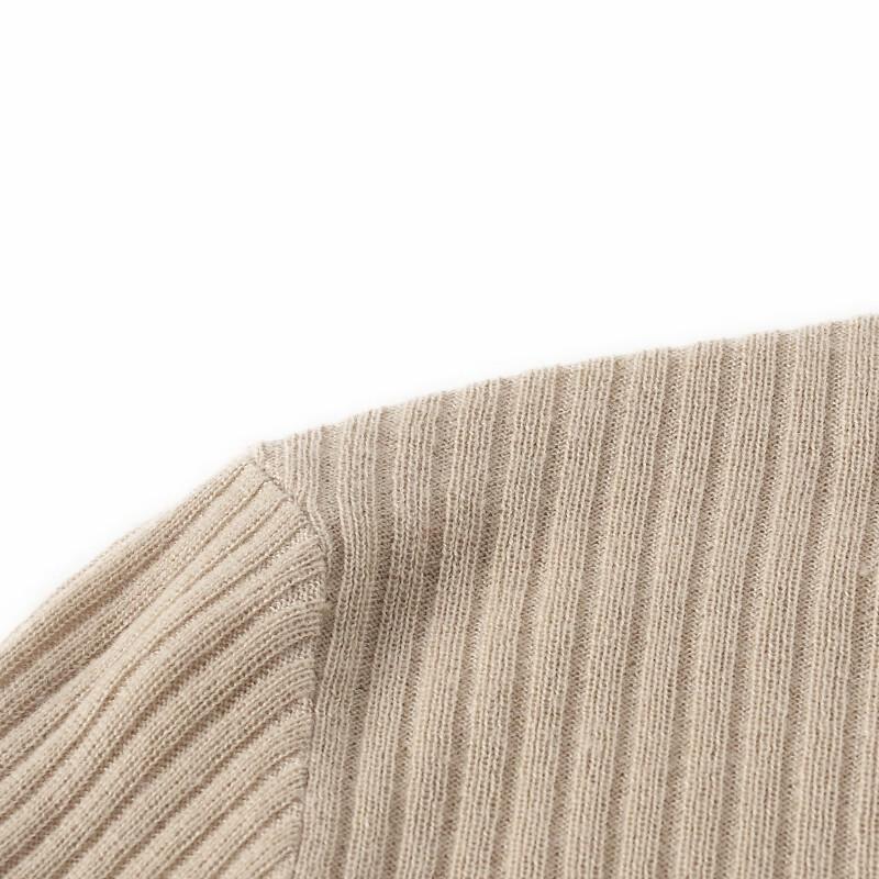 Hengyuanxiang Women's Half-High Collar Knit Sweater