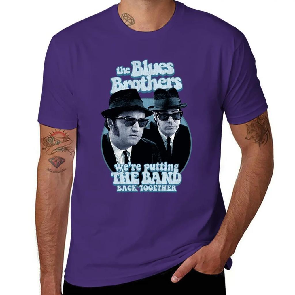 Neues Musik Vintage Retro The Blues Brothers Ich liebe dich Fans T-Shirt schnell trocknendes T-Shirt lustiges T-Shirt Herren Langarm-T-Shirts
