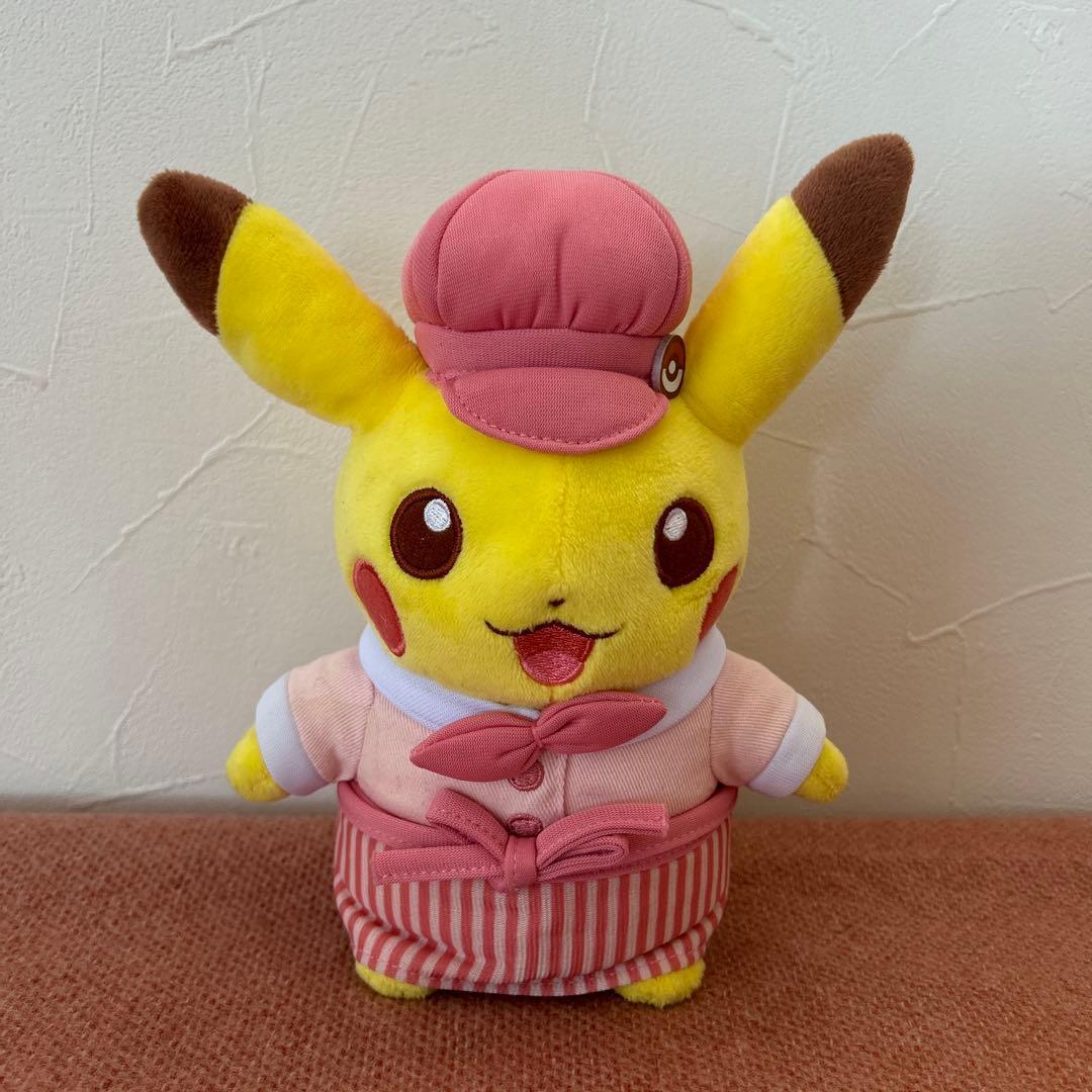 Pokemon Cafe Limited Plush Toy Pikachu Sweets Pikachu
