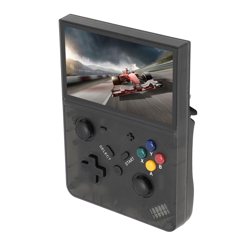 Handheld-Retro-Spielkonsole 4,3 Zoll 4K HD-Bildschirm Transparente schwarze Farbe Tragbare Spielekonsole