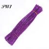 Crafting Gadgets Chenille Stems 100Pcs Glitter Flexible Bendable Plush Tinsel DIY Crafts Kids Educational Craft Supplies Toys Handmade Decorations