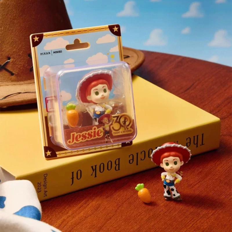 Toy Story Anniversary Unlimited Fun Series Pendant Card Blind Box Pixar Buzz Lightyear Christmas 30th Figure Gifts Model Random Trendy Mystery