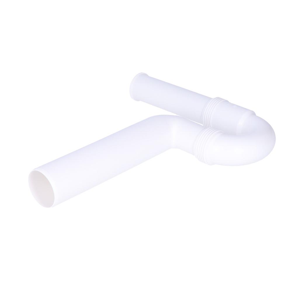 Sink Pipe Siphon 6/4"x50 Plastic/white