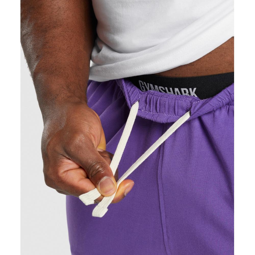 Gymshark Lightweight Jersey Shorts Stellar Purple A5a6j Pbvp