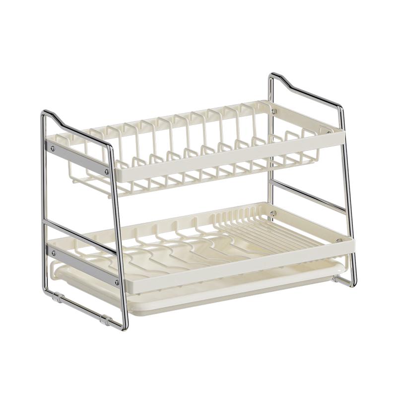 Maxcook Carbon Steel Kitchen Dish Drying & Storage Rack
