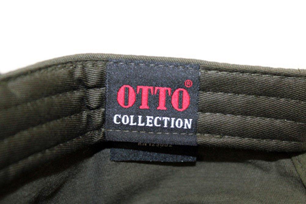 Otto Military Style Work Cap H0791 Olive (Dark Green)