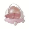 Cute Baby Cradle Shape Desktop Storage Box Doll Baby Bed For Storage Container Storage Trunks Dolls Bed Furniture Accessories