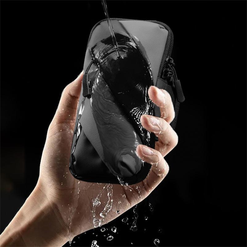 Arm Bag Sports Mobile Phone Case Breathable Waterproof Running Holder Jogging Gym Armband for Xiaomi Huawei iphone 14 15 pro Max 6