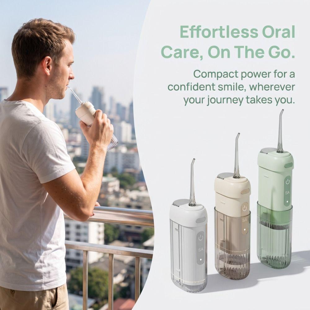 3 Modes Dental Water Flosser 5 Jet Tip Water Jet Floss Electric Dental Cleaner Braces Care