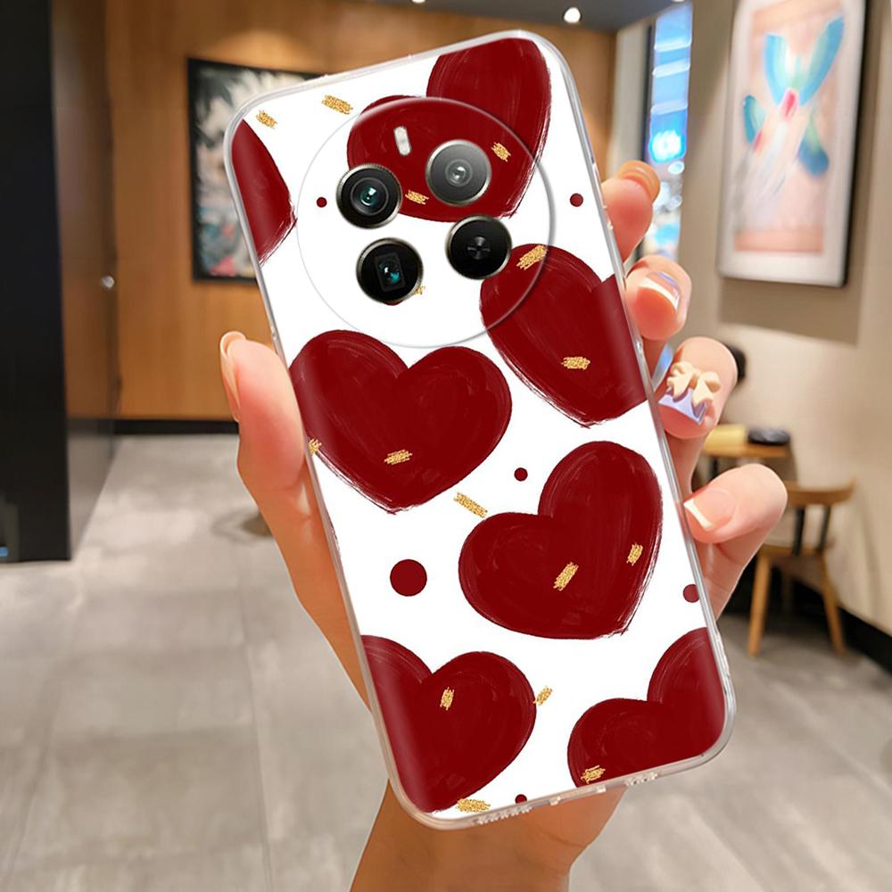 For Realme 12 Plus Case Silicone Soft TPU Back Cover For Realme 12 Pro Plus Realme12 Pro+ Phone Cases Protect Transparent Fundas
