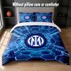 Borussia Dortmund Design Bed Bedding Set 1 Duvet Cover + 2 Pillowcases Soft Breathable Household Bed Linens