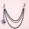 Hosenkette Punk Jeans Geldbörsenkette Schmuck Unisex Hosen Verzierungen Ästhetische Halloween Kette für den täglichen Gebrauch und Partys