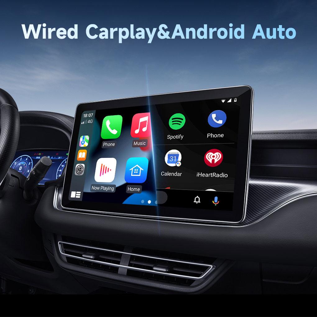 Mini Carplay & Auto Box Dongle Kabelový na bezdrátový adaptér pro Toyota Mazda Nissan Chevrolet Suzuki Subaru Kia Opel Škoda Hyundai