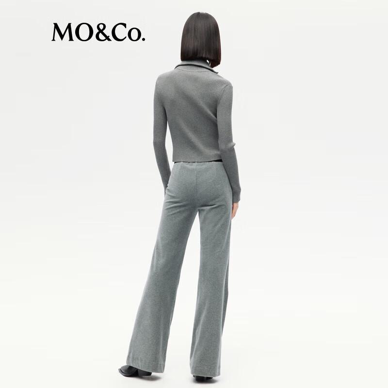MO&Co. Women's High-Waist Flare Trousers