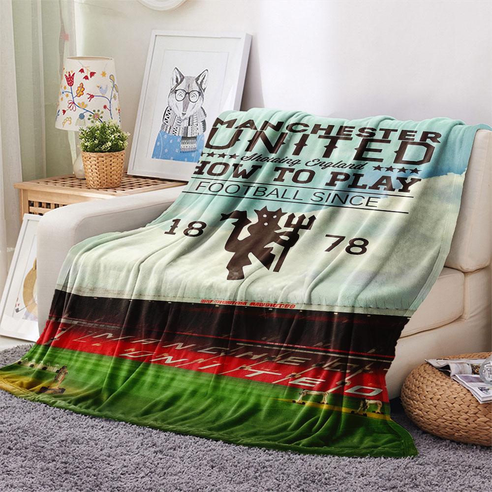 Eternal MUFC Spirit Blanket, High Quality Comfortable for All Seasons, Home Decor, Warmth and Comfort