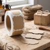 Eco Friendly Paper Labels for Bottles Blank Label Stickers, Self?Adhesive Gift Tag Stickers 250 Per Roll, Assorted Birthday Sealing Shapes