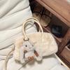 New Fashion All-match Messenger Bag Handbag Plush Bag