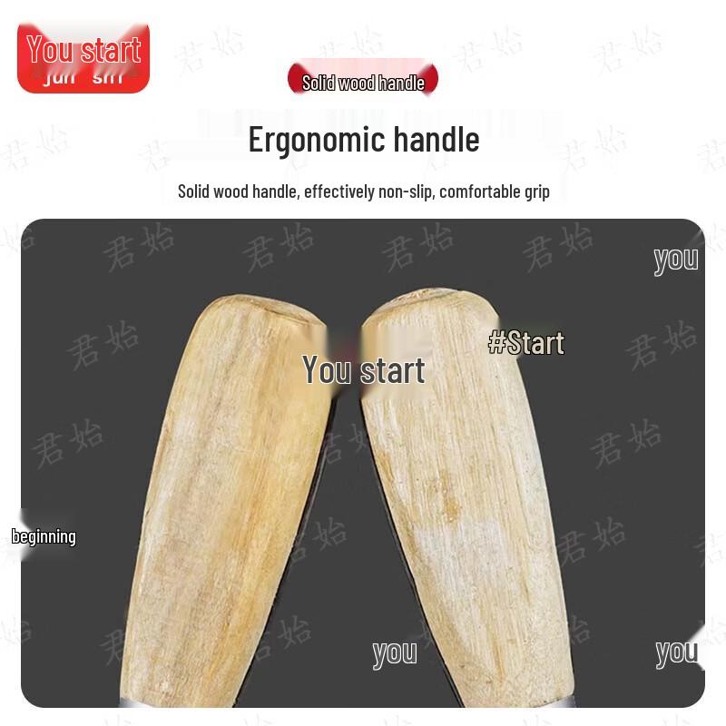 Junshi 1-Inch Wooden Handle Putty Knife Set