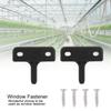 2pcs Greenhouse   Window Fastener Stay Kit   Sturdy Flat Pegs