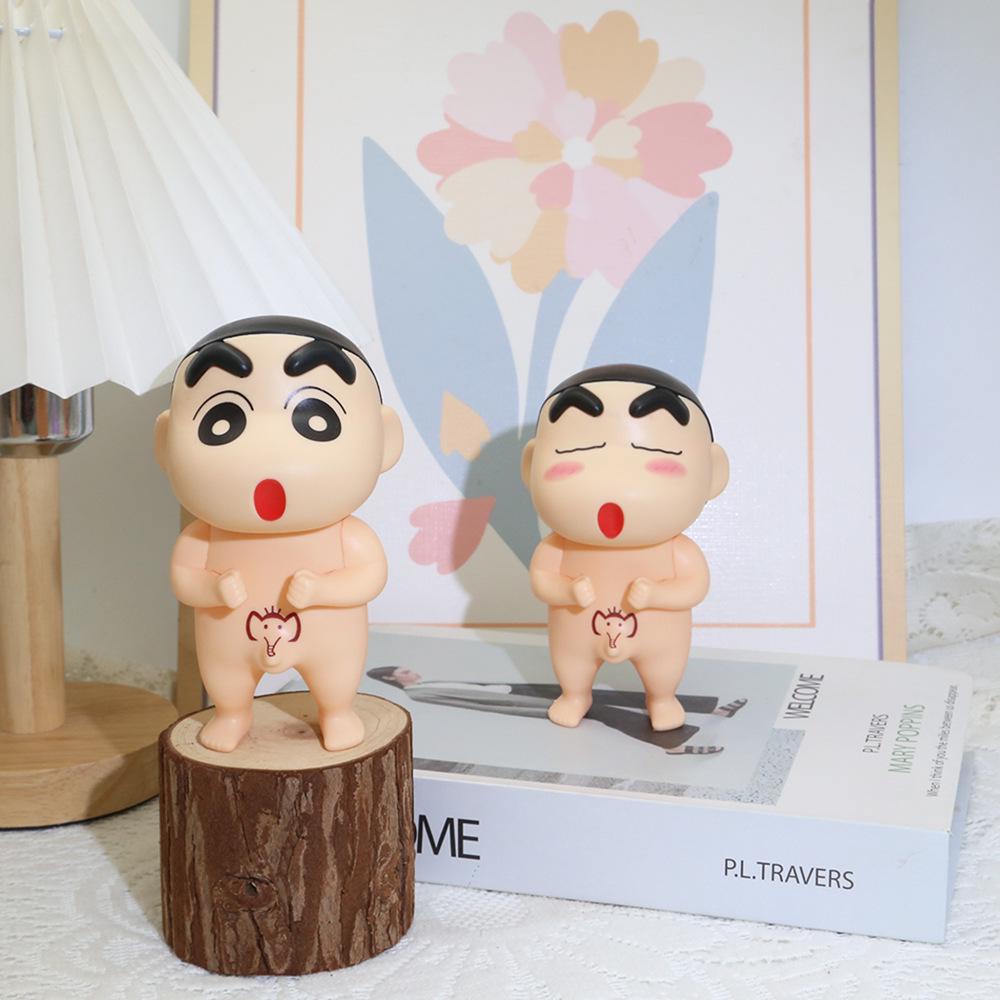

Cross-border Shin-chan Bathing Doll Stand - Trendy Anime Model Decoration