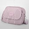Women's Crossbody Bag Multi-compartment Mobile Phone Bag Solid Color Shoulder Bag