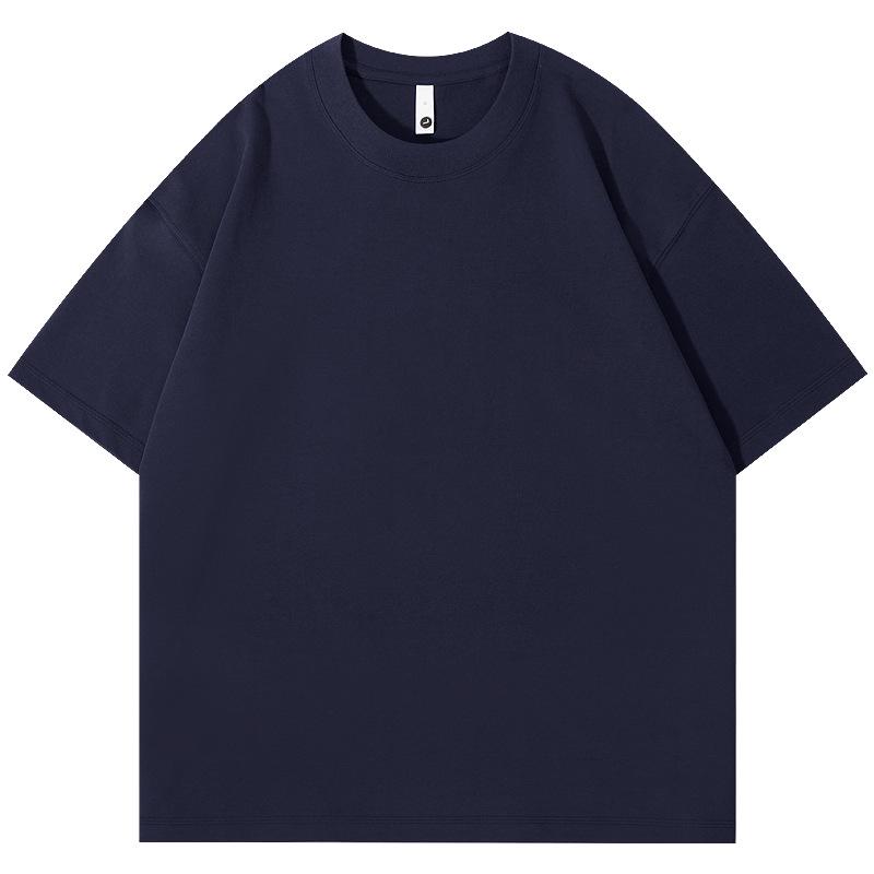 Unisex Heavyweight Cotton Short Sleeve T-Shirt - Black, White, Gray, Green
