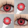 COD Eyeshare 1 Pair Red Color Cosplay Contact Lenses Pink Purple Colored Eye Makeup Contacts Fashion PUpils for Halloween