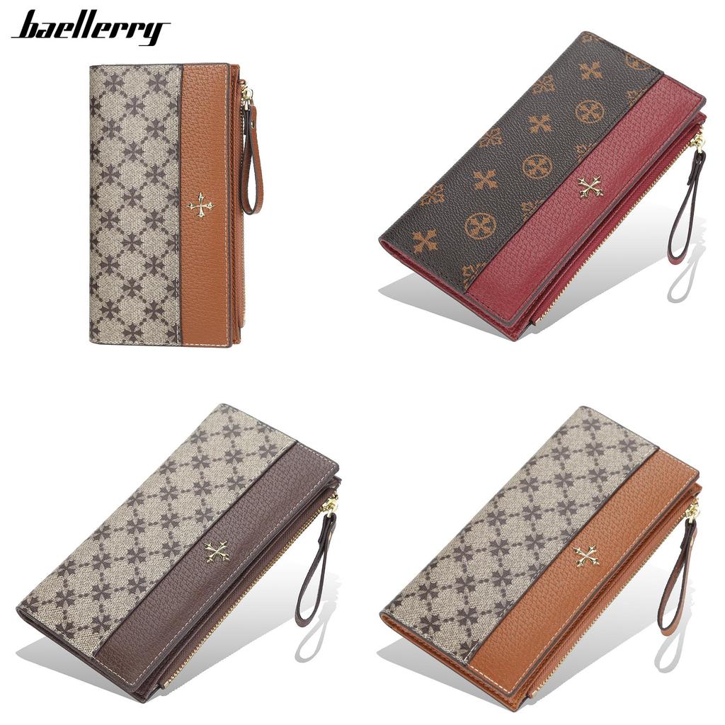 Pu Leather Vintage Wallet For Women With Multiple Card Slots And Zipper Closure For Daily Use