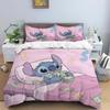 Multiple Sizes of Cartoon Stitch Duvet Cover and Pillowcase Sets - Home Decor, Creative Plus Size Bedding Sets Suitable for Boys