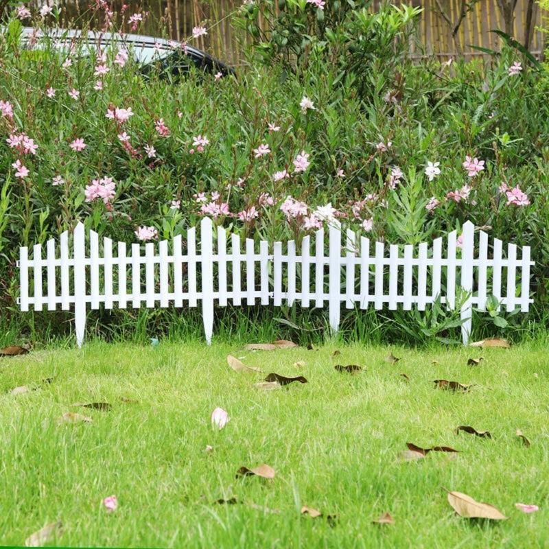 Ineinandergreifende Kunststoff-Zaunpaneele für Außenbereiche Verstellbar Leicht Wiederverwendbar Gartenhof-Trennwand