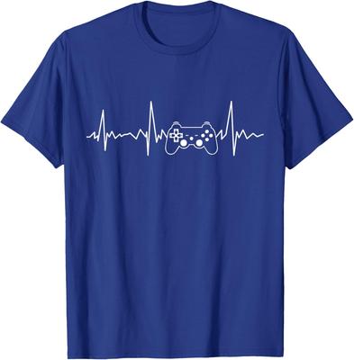 Gamer Heartbeat Funny Video Game Gift for Gamer Unisex T-Shirt