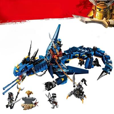 Building Blocks Thunderstorm Dragon Provides Children with A Beneficial Building Experience