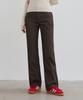 Deuloupisumeon Natural Semi-Wide Color Jeans [Brown]