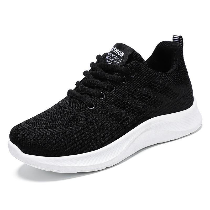 Neue Sneaker Damen Vulkanisierte Schuhe Mode Atmungsaktiv Walking Mesh Flache Schuhe Damen Tenis Feminino Damensportschuhe