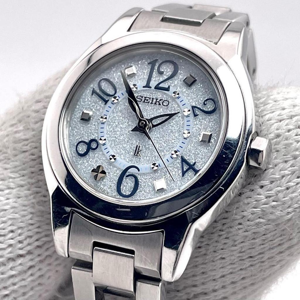 [USED] Working Seiko Lukia Dress Watch V111-0CA0 with Glitter Dial