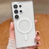 Acrylic Transparent Magnetic Phone Case for Samsung S25 Edge, Compatible with S25/S24/S23/A56/A15