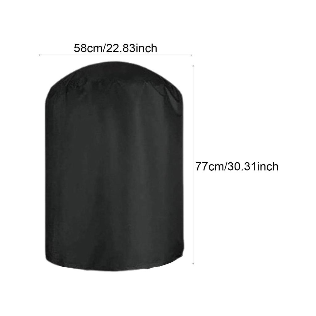 BBQ Cover Waterproof Heavy Duty Grill Mesh Protector Weatherproof Oxford Cloth for Tabletop Griddle