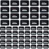 60 Pieces Tire Patches, 2.6 X 3.2Inches, 3.4 X 4.8 Inches, Rubber Tire Patches Radial Tire Repair Patch Tire Plug Kit Emergency Repair Tool for