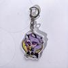 Hazbin Hotel, Akrylová klíčenka, Charlie Chenxing, Vicky, Alastor, Adam, Akrylový přívěsek.