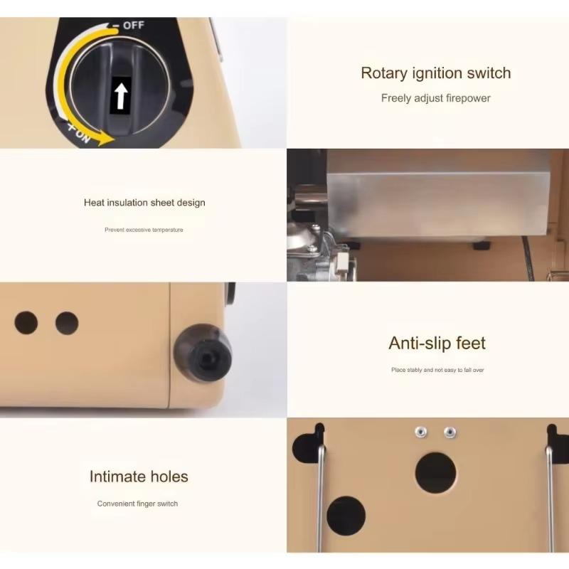 Outdoor Multifunctional Heating Stove Portable Travel Camping Gas Heater Insulation Heating Infrared Radiation Burner Heater