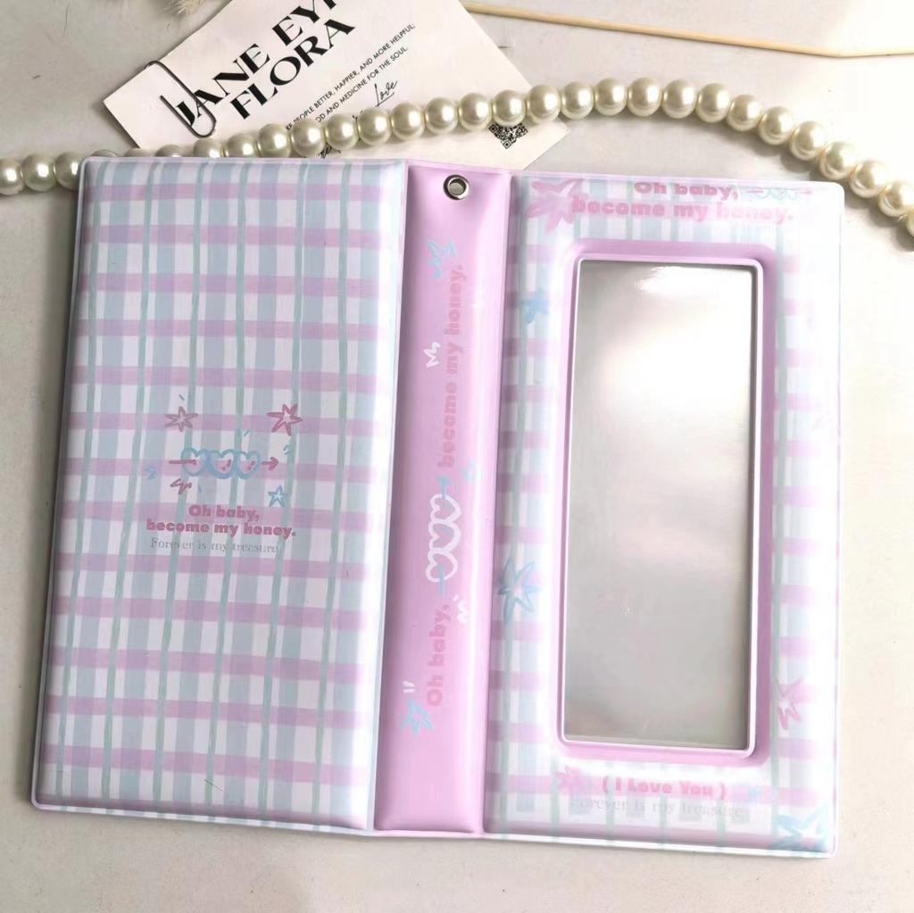 Bunte Fotoautomaten-Rahmen - Fotoautomaten-Album für 5x15 cm Fotostreifen Hochzeitsalbum 2 x 6 Lesezeichenhalter 18 Seiten 36 Fotos