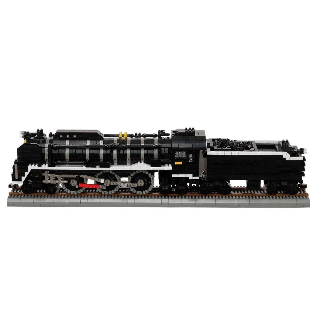 Kawada Nanoblock Steam Locomotive Deluxe Edition 7 x 42 x 21 Ages 12 and Interior Hobby NB-062, cm, Up,