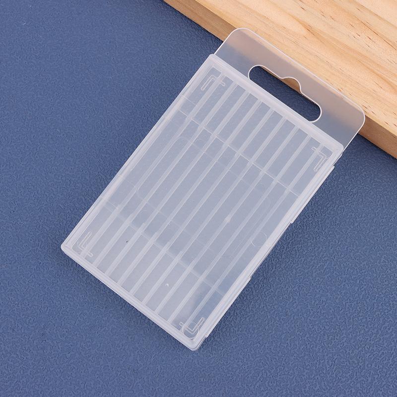 Toolbox Tool Woodworking Drill Bit Packaging Case Thickened Transparent Plastic Twist Drill Empty Box Storage Box