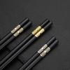 Alloy Chopsticks - Non-Slip, Heat-Resistant, Sterilizable Tableware for Restaurants, Hotels, and Homes