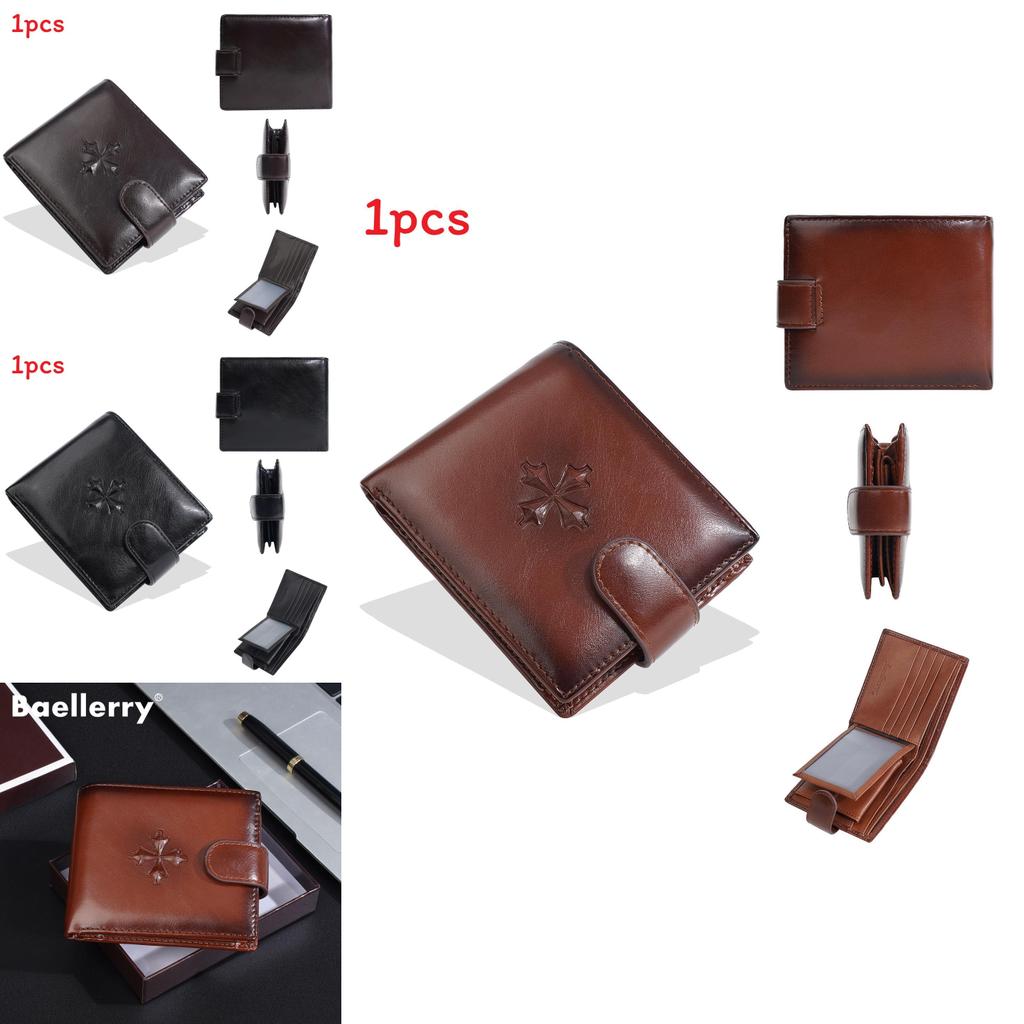 Retro Womens Wallet With Multifunction Card Pocket And Antitheft Design