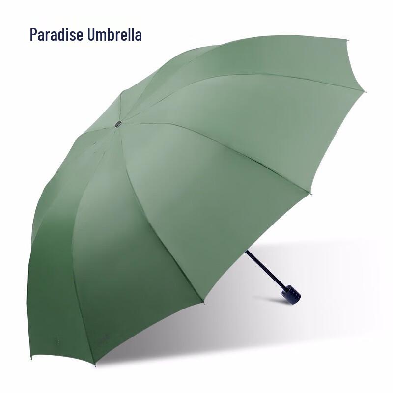 Paradise Umbrella 33212E Extra Large 3-Fold Reinforced Sun Rain Umbrella