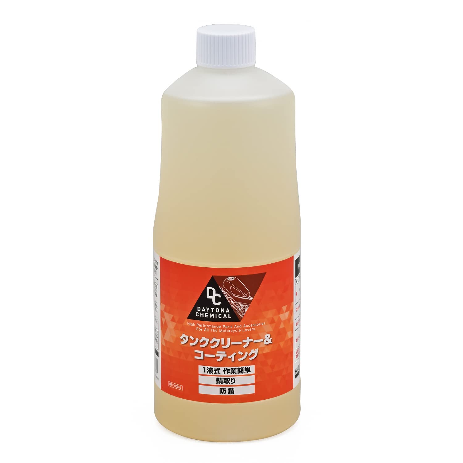 

Daytona Motorcycle Tank Cleaner 1L Rust Remover Coating for Gasoline Tanks 36017 & бежевий